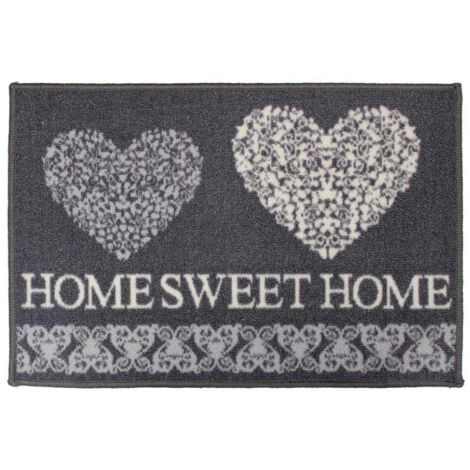 Tapis Déco Multi-Usage "Mathilda" 40x60cm Gris (1/4)