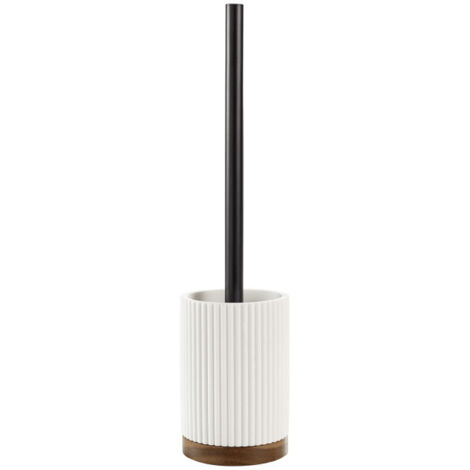 Brosse WC Design "Niagara" 38cm Blanc (1/4)