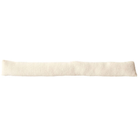 Boudin Bas de Porte "Bouclette" 80cm Crème (1/2)