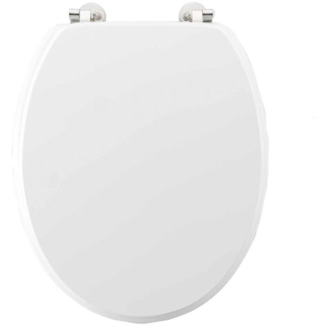 Abattant WC "Matteis" 46cm Blanc (1/5)