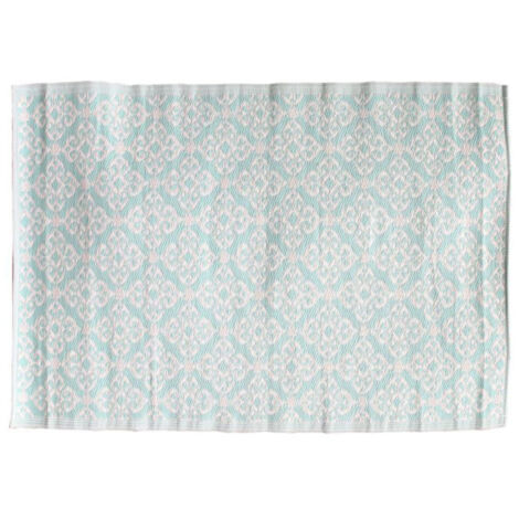 Tapis Déco Imprimé "Harrison" 120x180cm Turquoise (1/5)