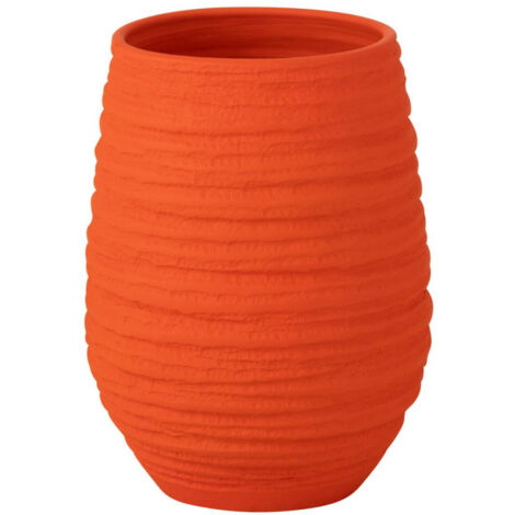 Vase en Céramique "Fiesta" 30cm Orange (1/5)