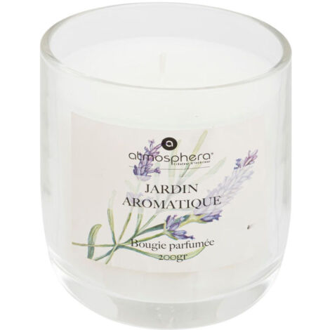 Bougie Parfumée "Oudy" 200g Jardin Aromatique (1/2)