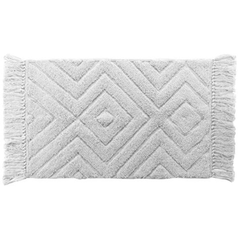 Tapis Déco à Franges "Nara" 50x80cm Naturel