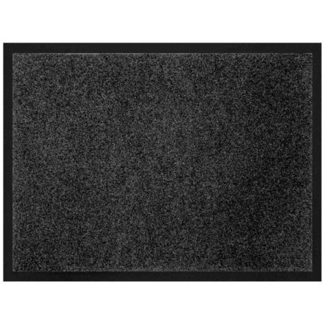 Tapis d'Entrée Antipoussière "Telio" 50x80cm Gris (1/4)