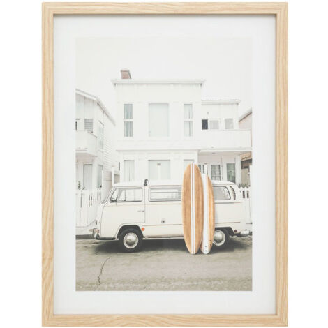 Affiche Murale Encadrée Surf "Vivien" 30x40cm Multicolore (1/3)