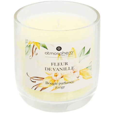 Bougie Parfumée "Oudy" 200g Fleur de Vanille (1/2)