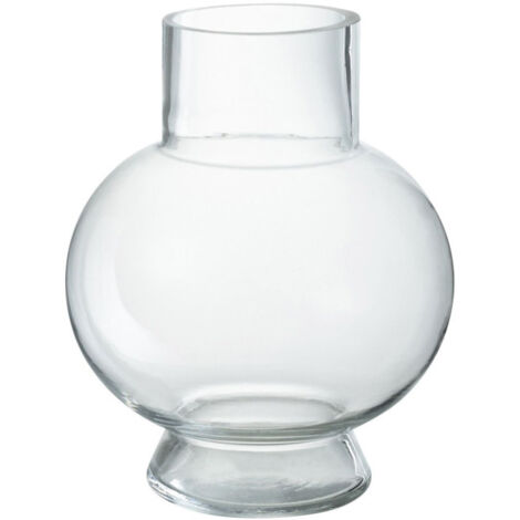 Vase Boule en Verre "Pinky Perfect" 22cm Transparent (1/3)