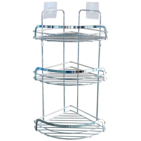Serviteur de Douche Angle "Filaire Premium" 49cm Chrome (1/3)