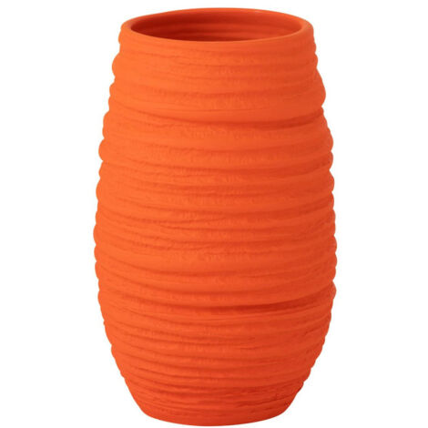 Vase en Céramique "Fiesta" 40cm Orange (1/2)