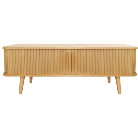 Meuble TV Design "Rove" 138cm Chêne (1/5)