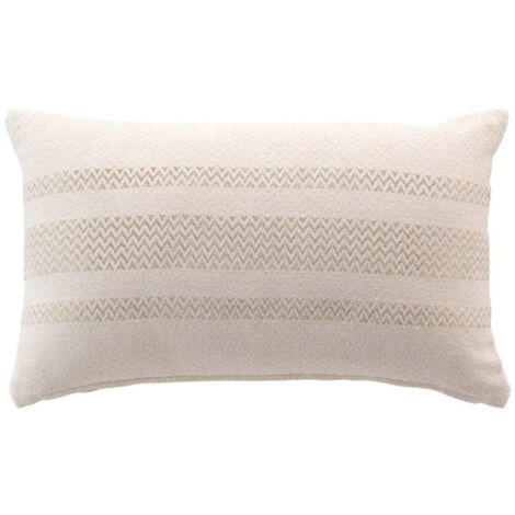Coussin Déco "Doreline" 30x50cm Beige (1/4)