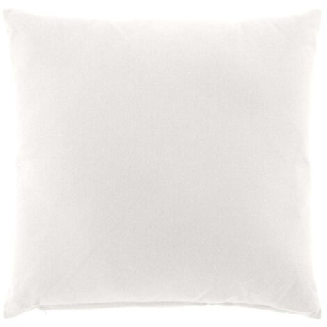 Coussin Déco "Twily" 45x45cm Blanc (1/4)