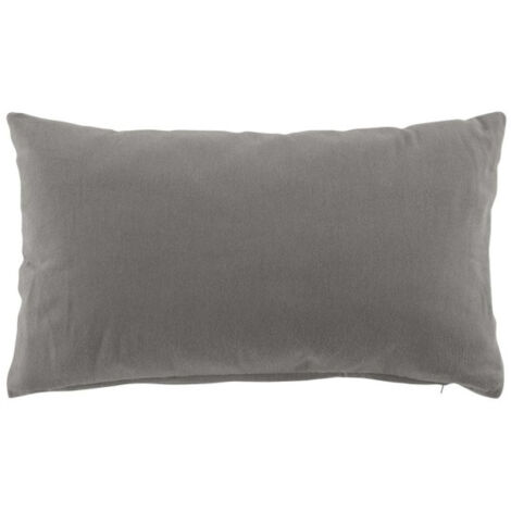 Coussin Déco "Twily" 30x50cm Gris (1/3)
