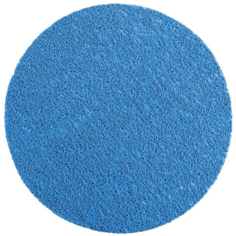 Set de Table Rond "Tortilla" 38cm Bleu Indigo (1/4)