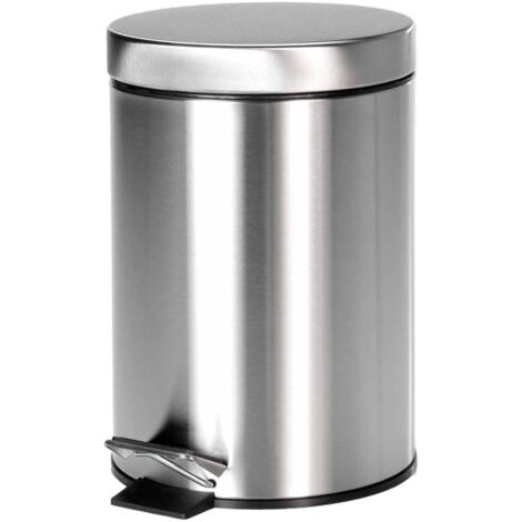 Poubelle Cuisine Inox 3L Compact