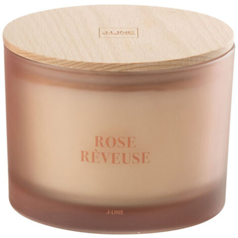 Bougie Parfumée "Accords Essentiels" 10cm Rose Rêveuse (1/5)