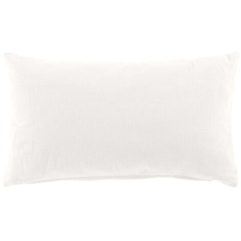 Coussin Déco "Twily" 30x50cm Blanc (1/3)