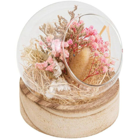 Composition de Fleurs Naturelles "Pria" 13cm Multicolore