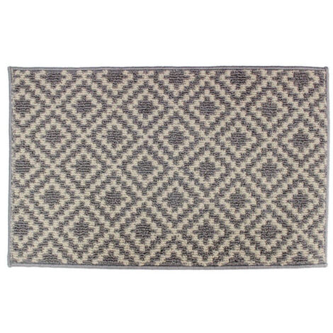 Tapis Multi-Usage Tissé "Losibi" 50x80cm Gris (1/2)