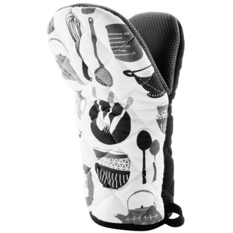 Gant de Cuisine Pince "Kitchen" 24cm Noir (1/3)