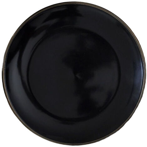 Lot de 6 Assiettes à Dessert "Lounge" 20cm Noir (1/5)
