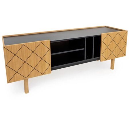 Meuble TV "Porto Ramalde" 175cm Naturel (1/5)