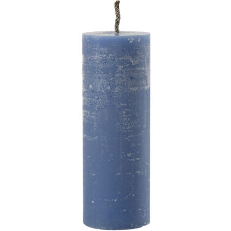 Bougie Pilier Extérieur "Odessa" 28cm Bleu (1/2)