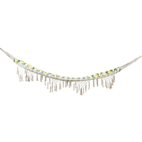 Hamac en Coton "Citron" 200cm Jaune & Vert (1/5)