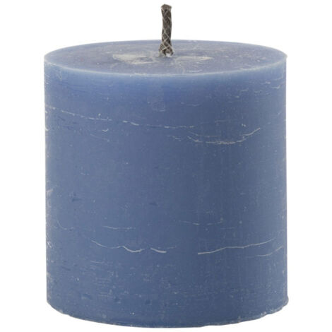 Bougie Pilier Extérieur "Odessa" 13cm Bleu (1/3)