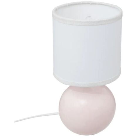 Lampe à Poser Enfant Timéo 24cm Rose Clair (1/3)