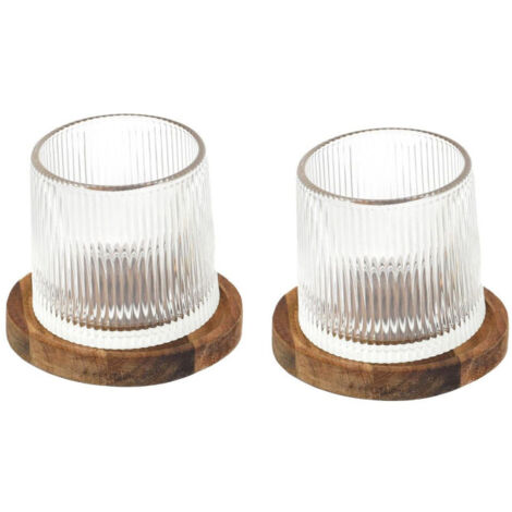 Lot de 2 Verres à Whisky "Support" 16cl Transparent (1/3)