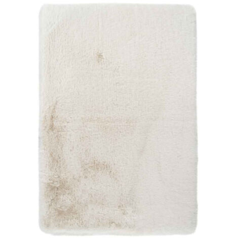 Tapis de Bain Doux Antidérapant "Rabbit" Blanc 40 x 60 cm (1/5)