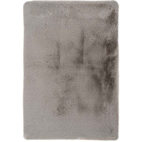 Tapis de Bain Doux Antidérapant "Rabbit" Gris Clair 40 x 60 cm (1/5)