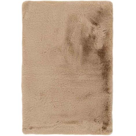Tapis de Bain Doux Antidérapant "Rabbit" Beige 40 x 60 cm (1/5)