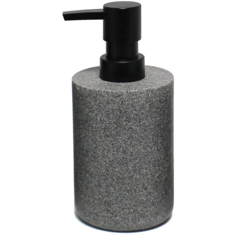Distributeur de Savon "Granite" 16cm Gris (1/3)