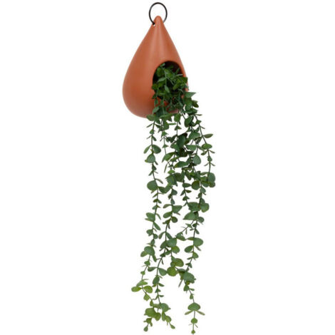 Plante Artificielle Suspendue "Be Vintage" 60cm Marron (1/3)