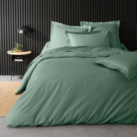 Housse de Couette "Percaline" 240x260cm Tilleul (1/5)
