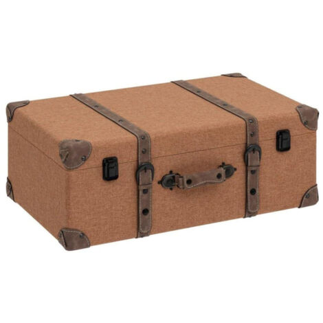 Ensemble de valises vintage (3) - Tissu Tweed, plastique
