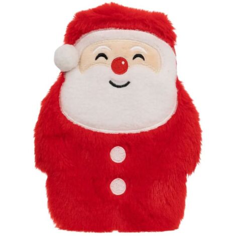 Paris Prix - Bouillotte père Noël 280ml Rouge (1/2)