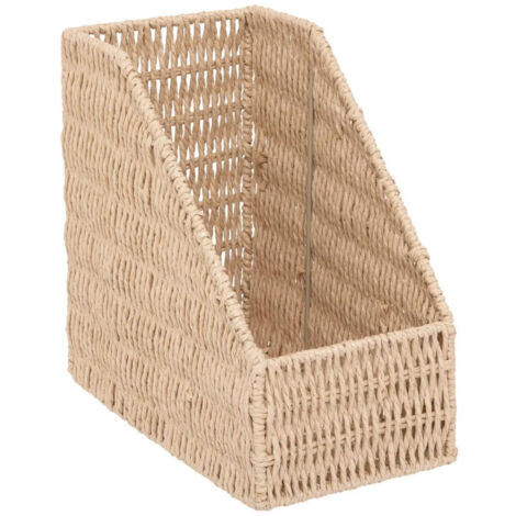 Porte-Revues Pour Bureau "Kord" 27cm Naturel