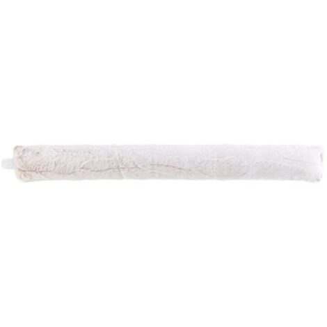 Boudin Bas de Porte Imitation Fourrure "Lynx" 80cm Naturel (1/5)