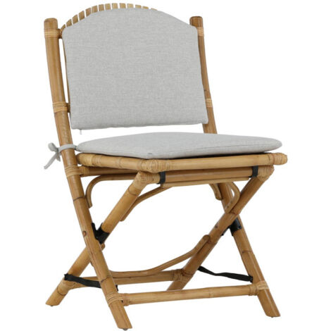 Chaise de Jardin "Cane" 92cm Naturel (1/5)