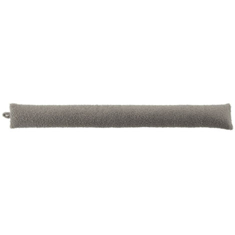 Boudin Bas de Porte Bouclette "Wooly" 80cm Gris (1/4)