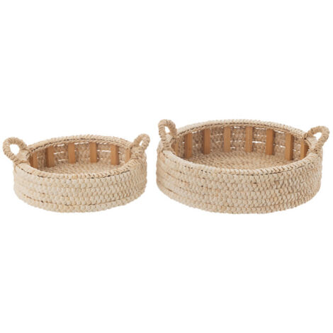Lot De 2 Plateaux Porte-cartes En Bois - Support De Cartes Pour Jeux De Société, Bridge, Canasta - Stable Et Incurvé