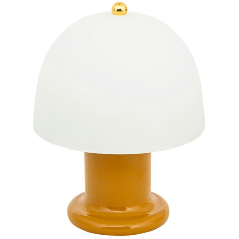 Lampe à Poser LED "Rick" 21cm Jaune (1/3)