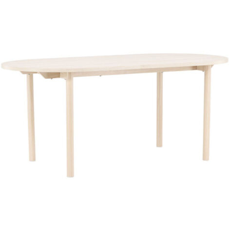 Table à Manger Design "Andy" 180cm Blanc (1/5)