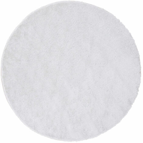 Tapis Rond "Mattis" 200cm Blanc (1/5)