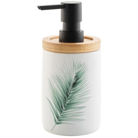 Distributeur de Savon "Havane" 17cm Blanc (1/3)