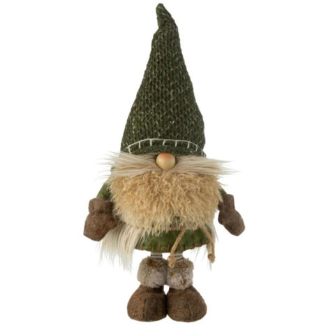 Statue Déco Lutin "Tricot" 60cm Multicolore